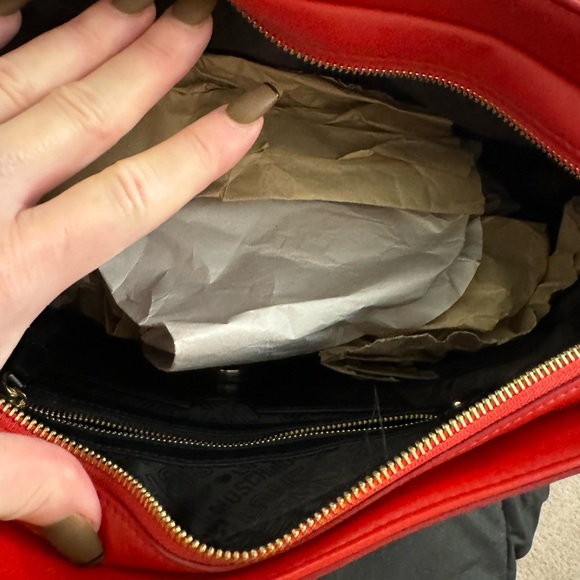 Red Love Moschino shoulder bag - Picture 3 of 9